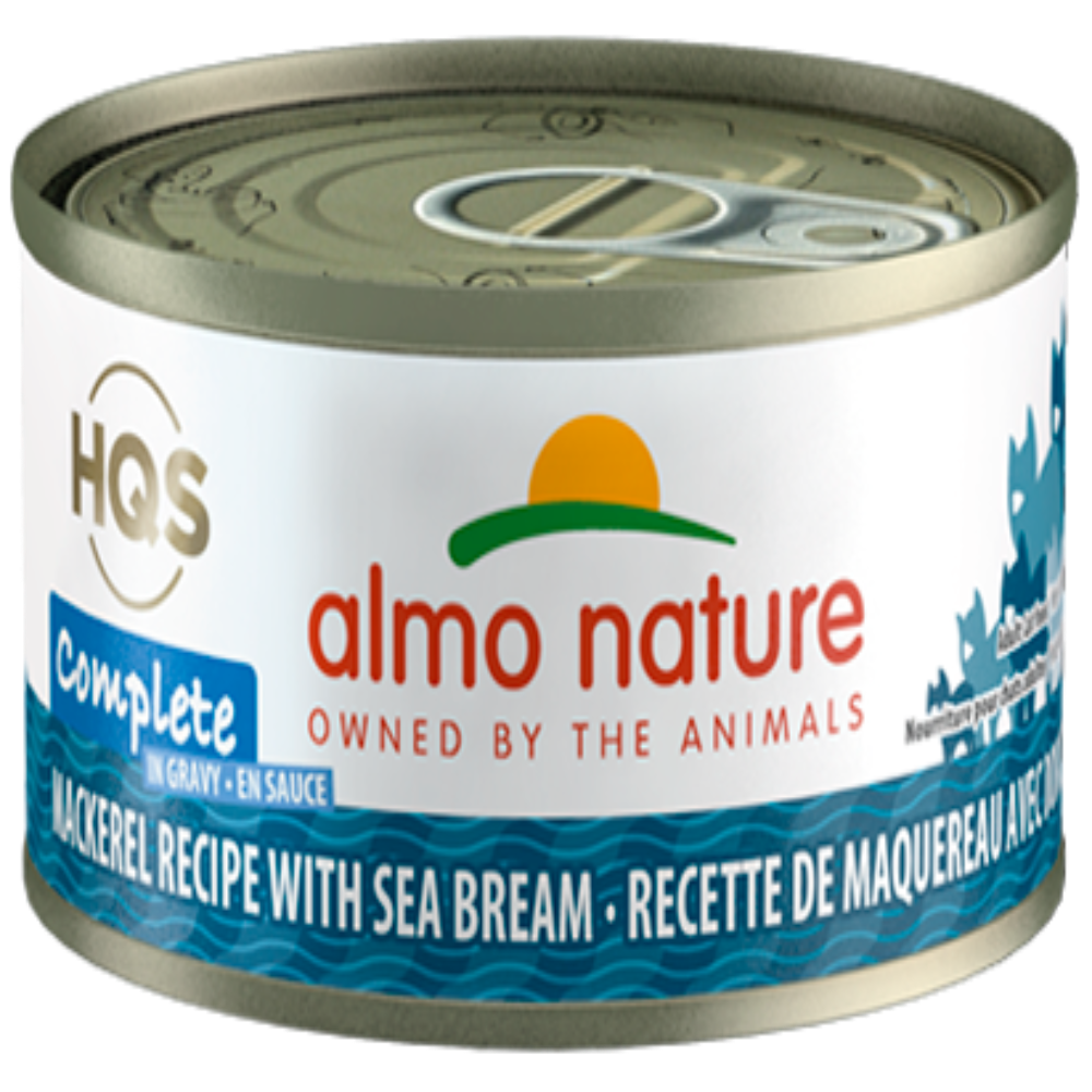 Almo Cat Complete Mackerel w/Sea Bream in Gravy 2.47oz