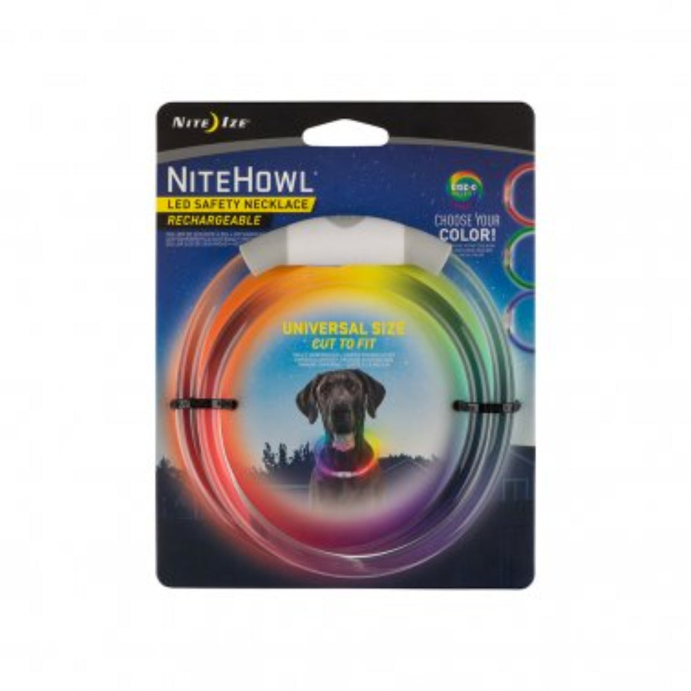 Nite Ize NiteHowl Disc-O Select LED Rechargeable Safety Necklace