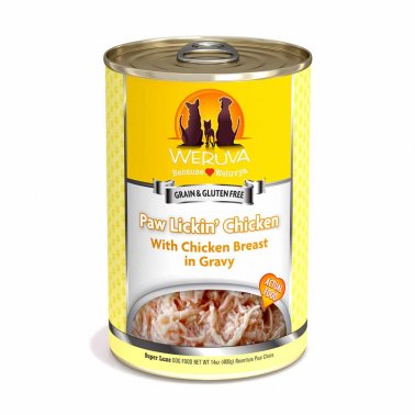Weruva "Paw Lickin' Chicken" with Chicken Breast in Gravy Dog