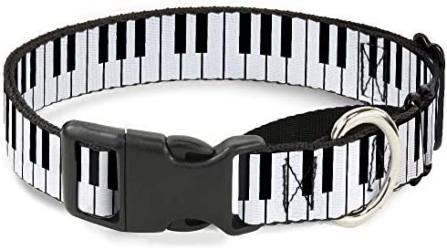 Yellow Dog Design Piano Keys Collar