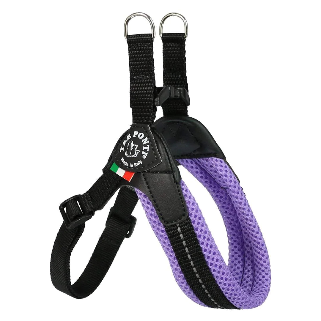 Tre Ponti Mesh Adjustable Harness Purple