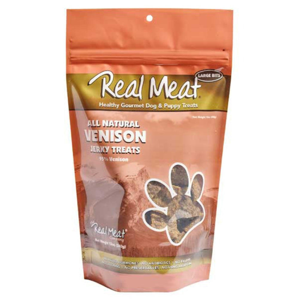 Real Meat Venison Jerky Dog Treats