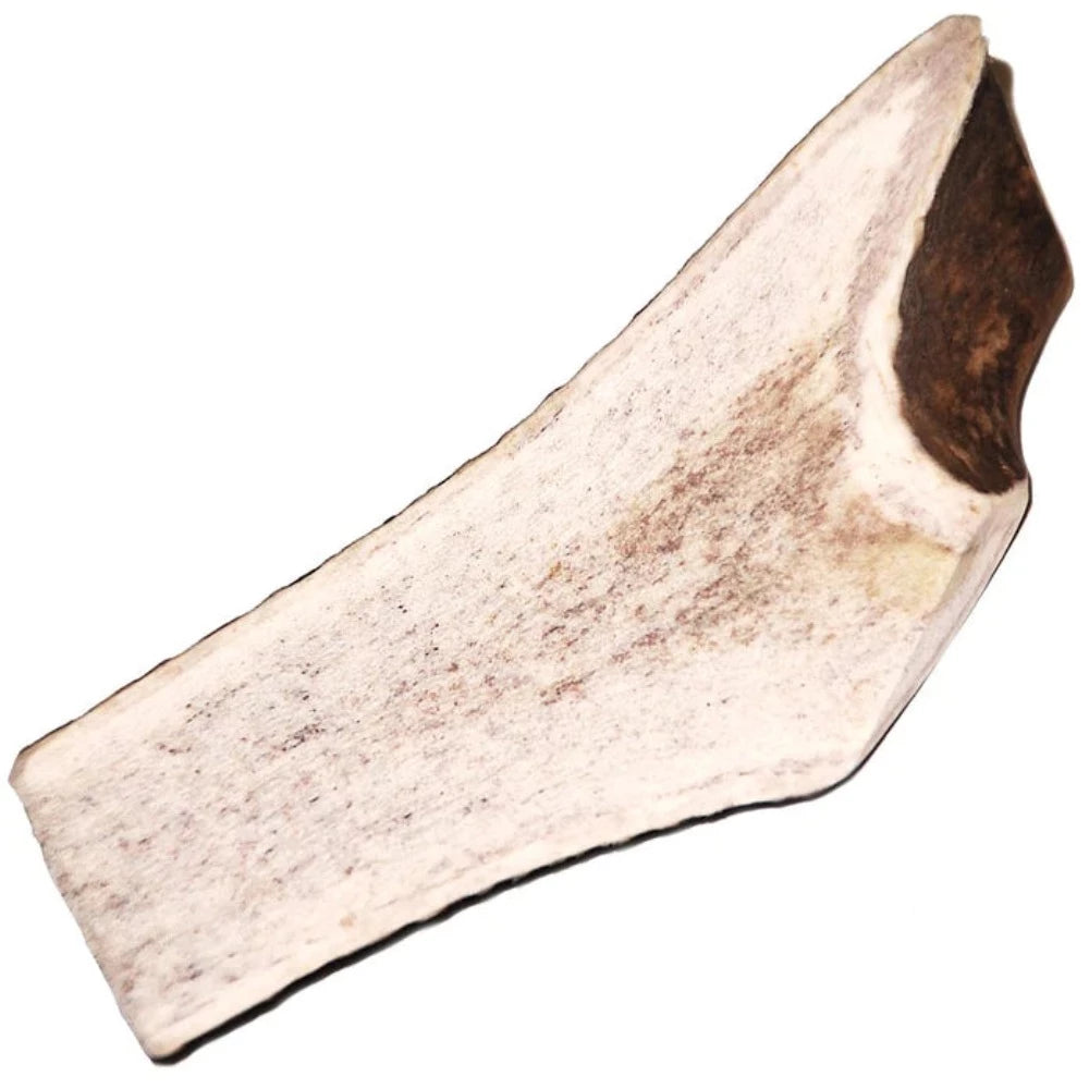 The Natural Dog Company Royal Brown Deer Antler Split Med
