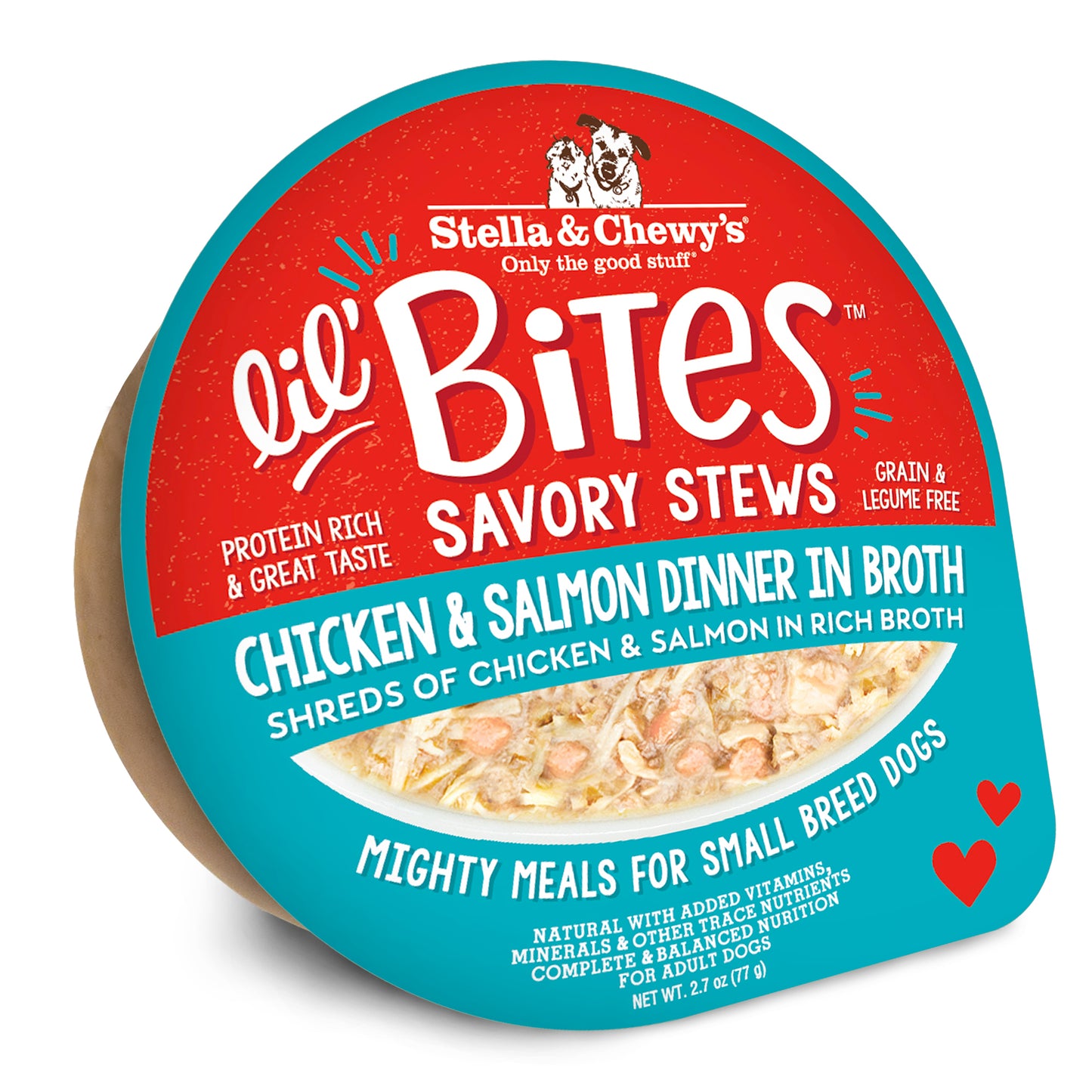 Stella & Chewy's Lil Bites Chicken & Salmon Stew Broth Cups 2.7oz