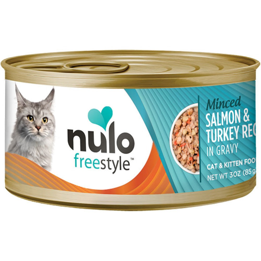 Nulo Freestyle Minced Grain Free Salmon & Turkey 3oz