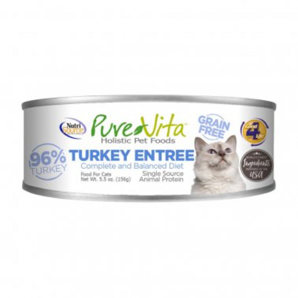 PureVita Grain Free Turkey Entree 5.5oz