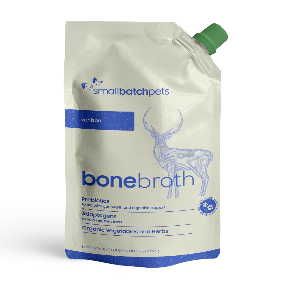 SmallBatch Organic Venison Bone Broth 16oz