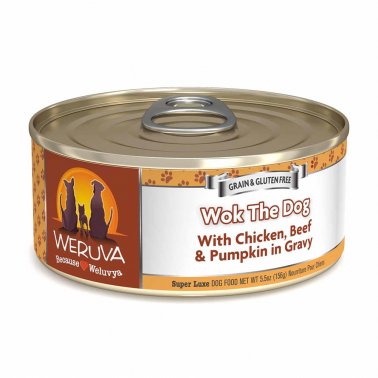 Weruva "Wok the Dog" with Chicken Breast, Beef & Pumpkin Dog