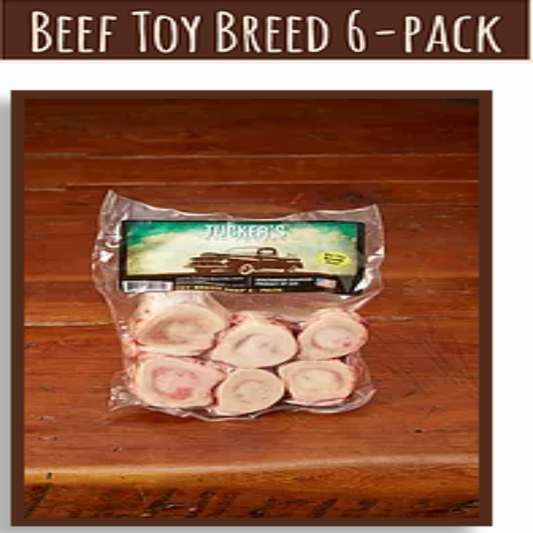 Tucker's Beef Bone Toy Breed 6ct