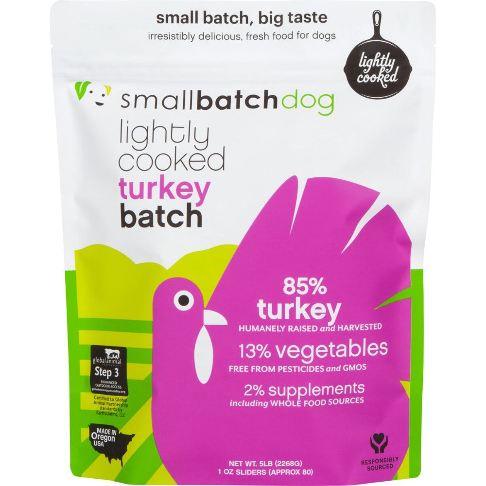 SmallBatch Lightly Cooked Turkey Dog