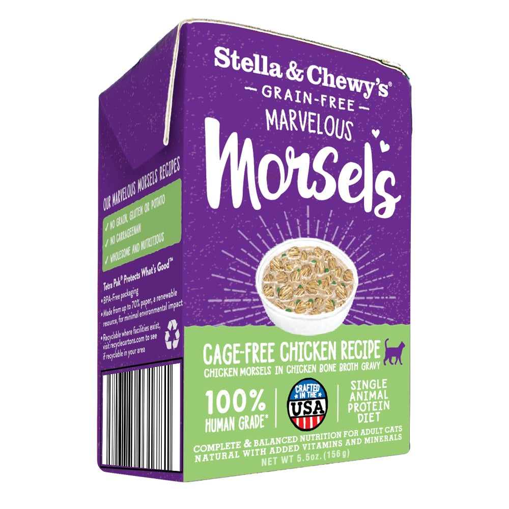 Stella & Chewy's Morsels Cage Free Chicken Tetra Pack