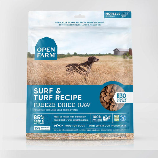 Open Farm Freeze-Dried Morsels Surf & Turf