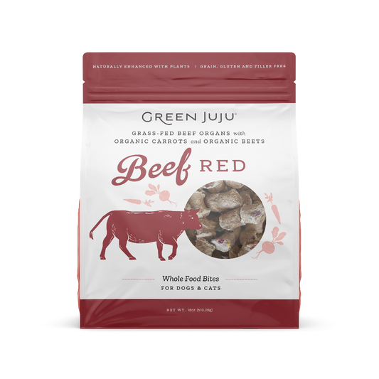 Green JuJu Whole Food Bites Beef Red