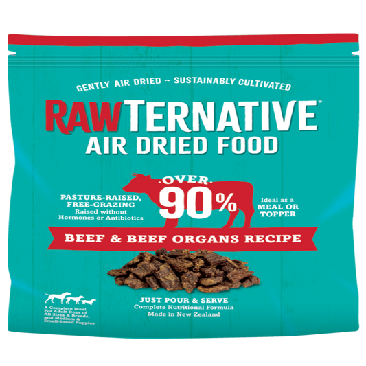 RawTernative Air Dried Dog Food Beef
