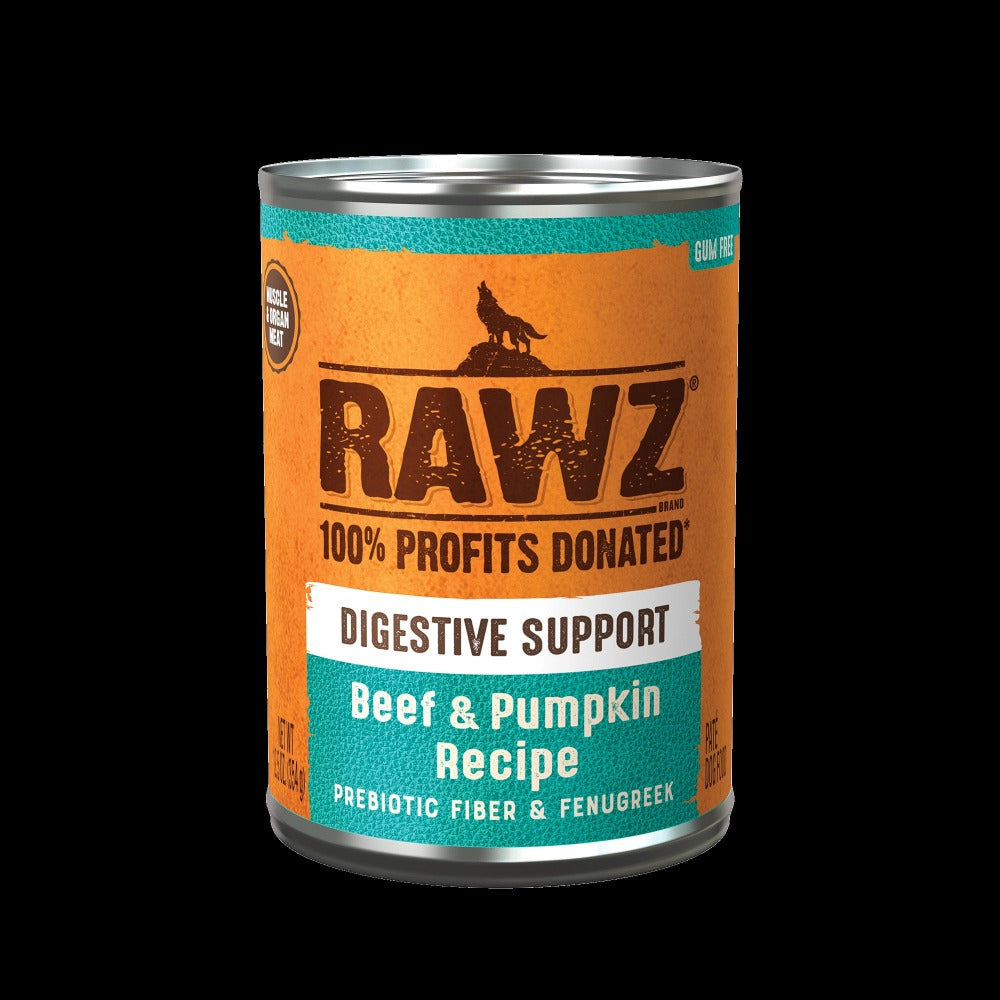 Rawz Digestive Beef & Pumpkin 12.5oz