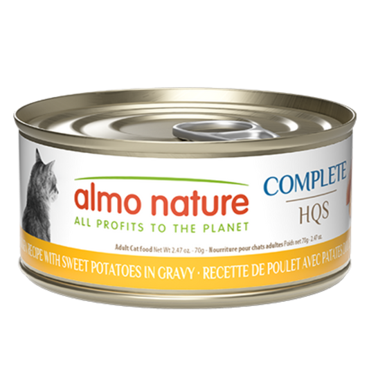 Almo Cat Complete Chicken w/Sweet Potato in Gravy 2.47oz