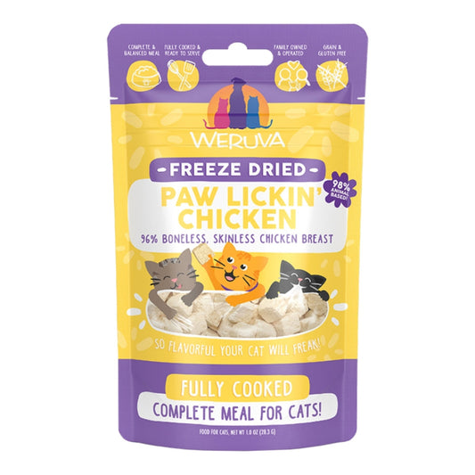 Weruva Freeze Dried Paw Lickin Chicken 1oz