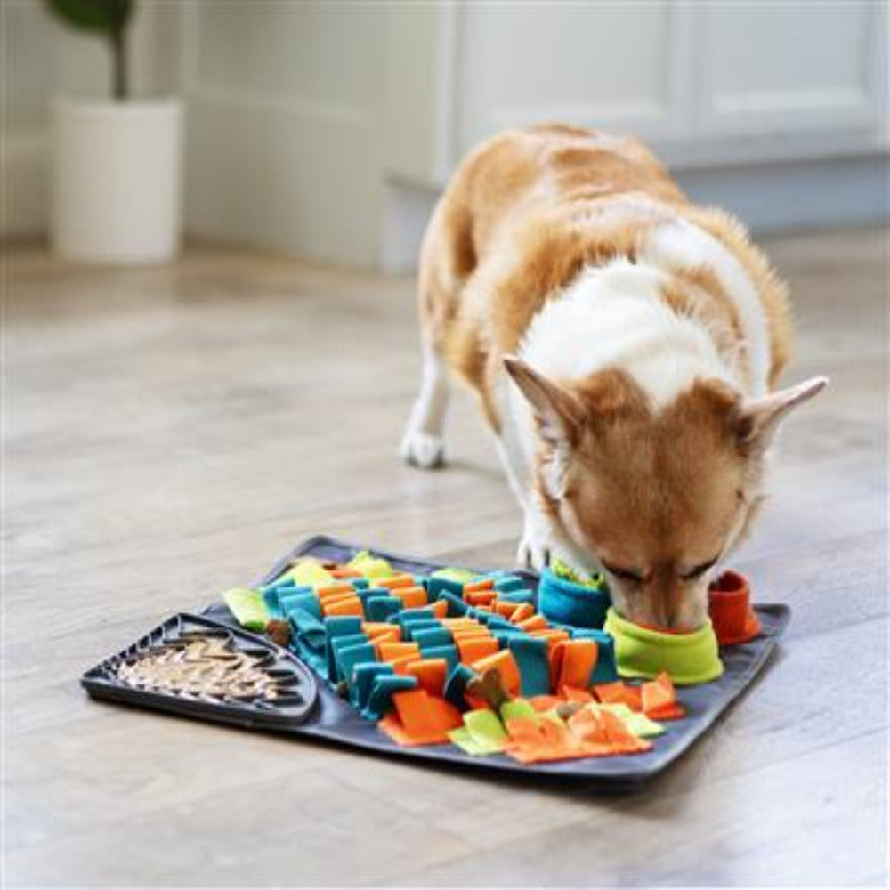 Messy Mutts Square Forage/Snuffle Mat w/Suction 16"
