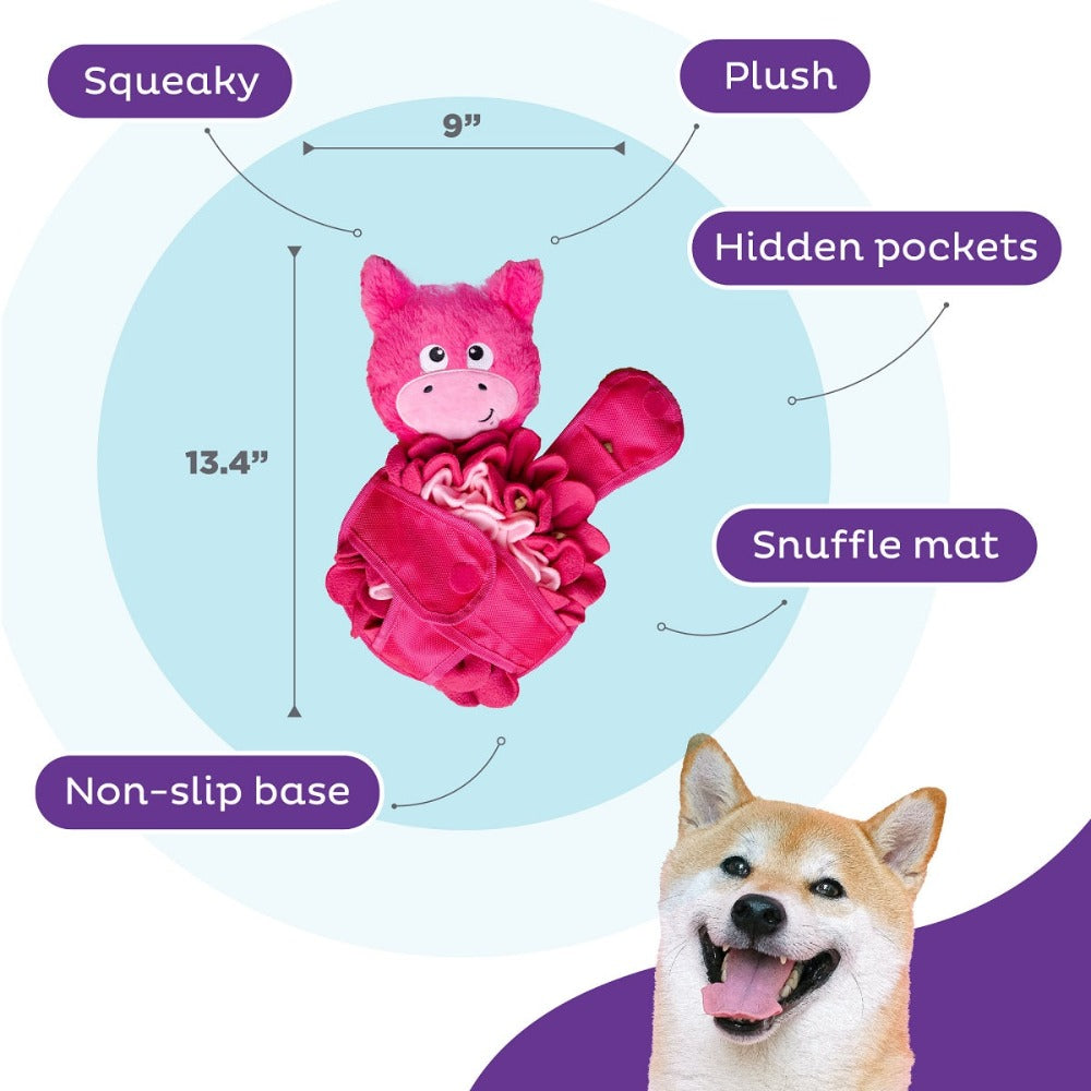 Snuffle Palz Pig Interactive Puzzle Toy