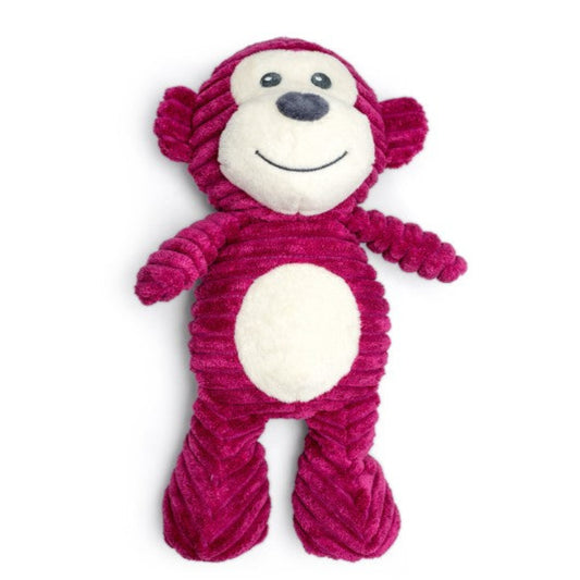 ThoozyPet Tuff & Cuddly Monkey 12"