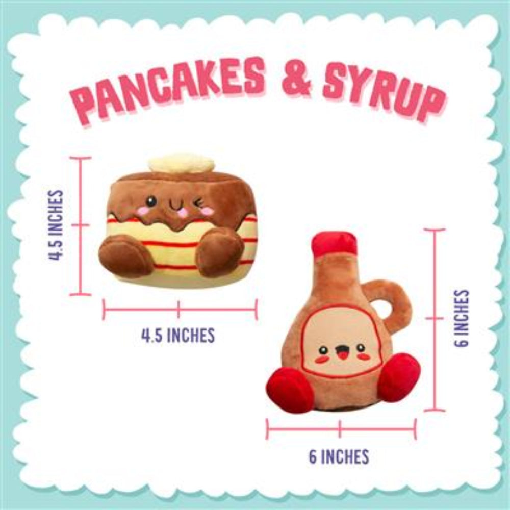 SnugArooz Pancake & Syrup Plush 2pk