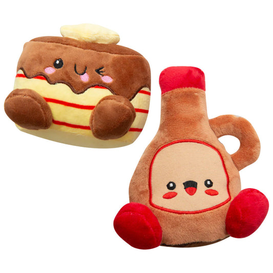 SnugArooz Pancake & Syrup Plush 2pk
