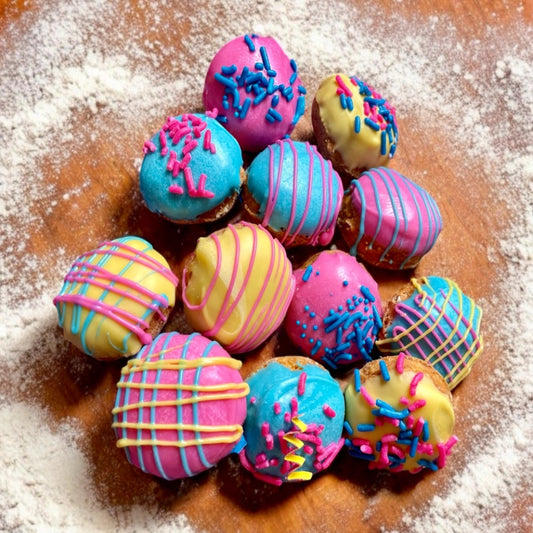 YumYum Mini Cotton Candy Donut Holes