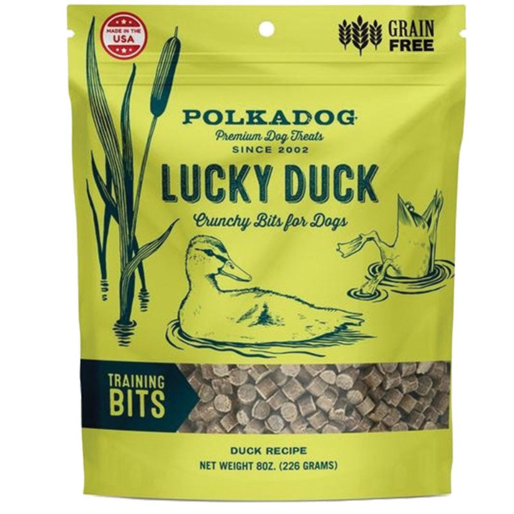 Polka Dog Lucky Duck Bites 8oz