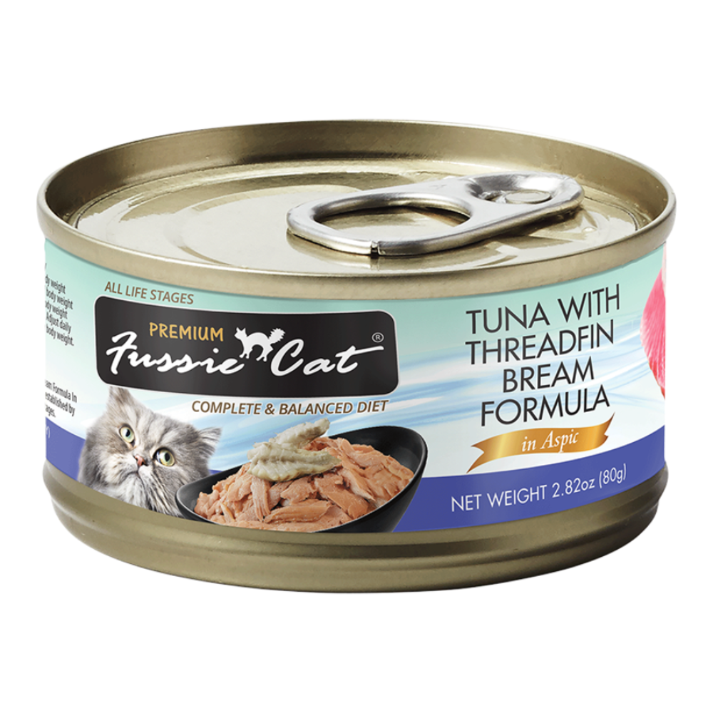 Fussie Cat Tuna With Threadfin Bream Formula In Aspic Cat 2.8oz