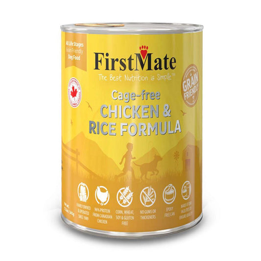 FirstMate Cage Free Chicken & Rice 12.2oz