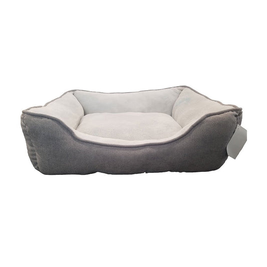 PetCrest Cuddler Bed Gray