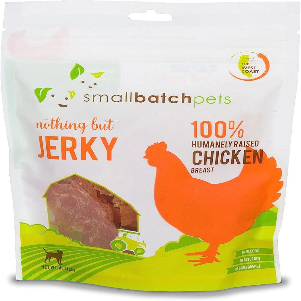 SmallBatch Chicken Jerky Treat – Emerson's Pet Nutrition