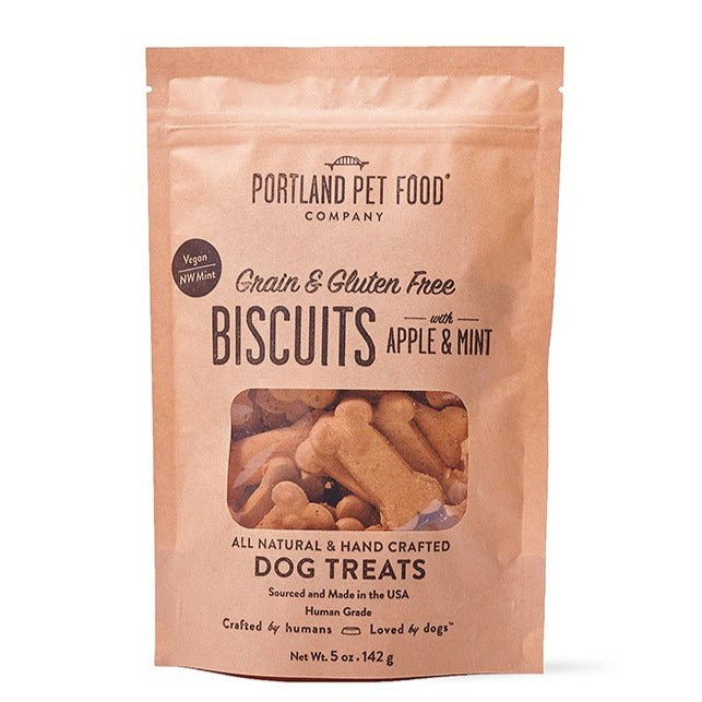Portland Pet Food Grain and Gluten-Free Mint & Apple Biscuits