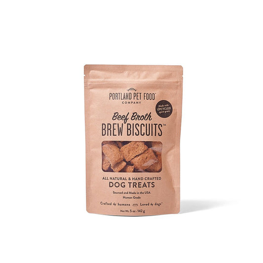 Portland Pet Food Brew Biscuits w/Beef Broth