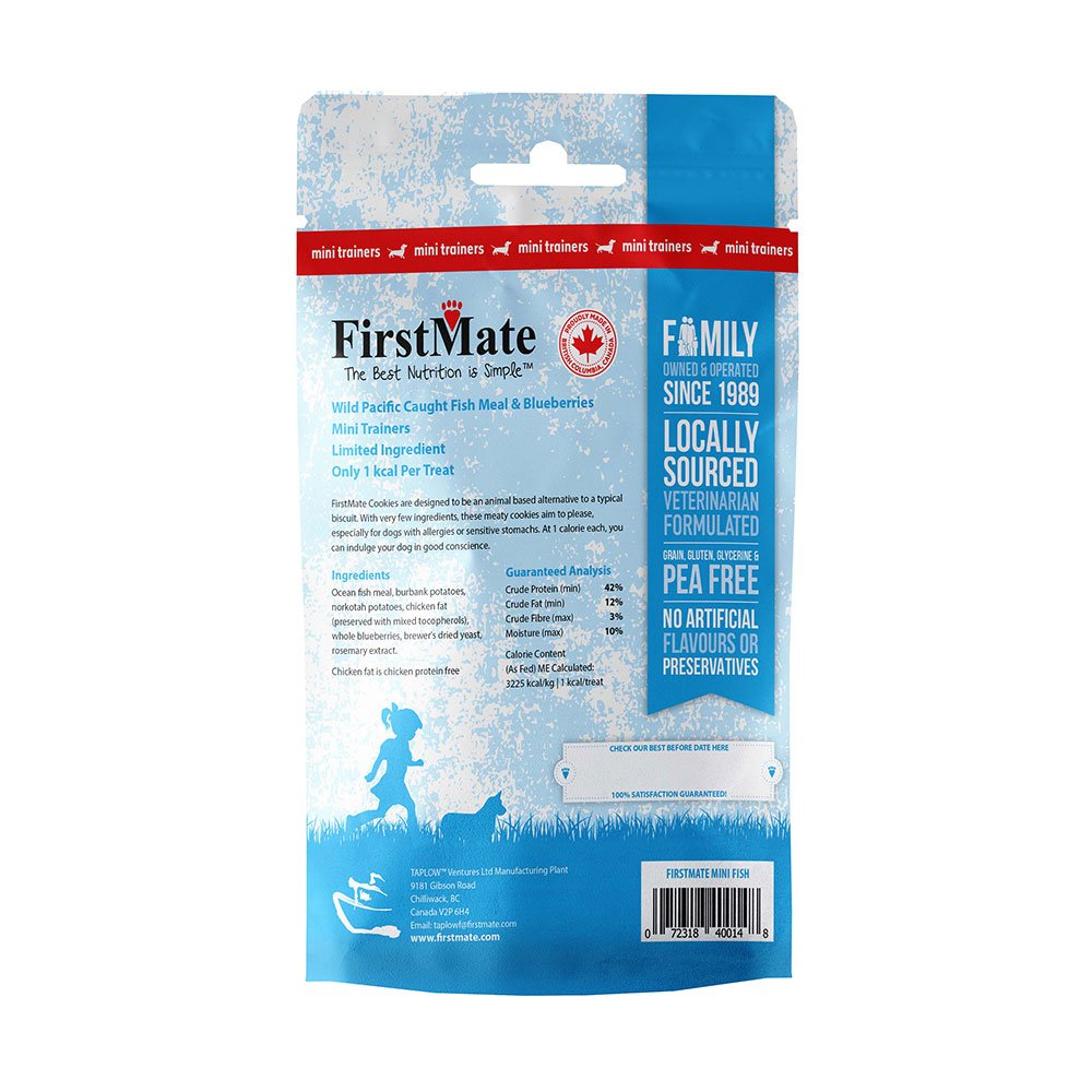 FirstMate Mini Wild Pacific Caught Fish Treat