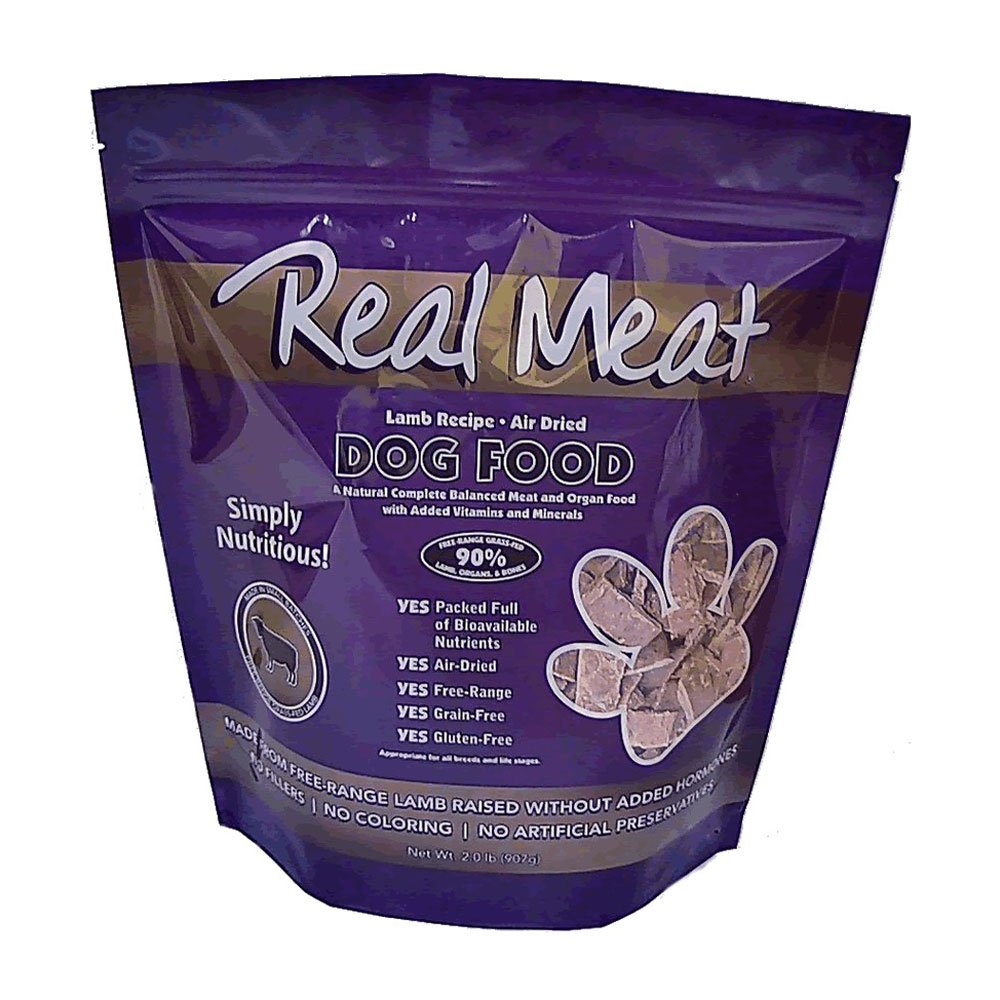 Real Meat Air Dried Dog Food Lamb