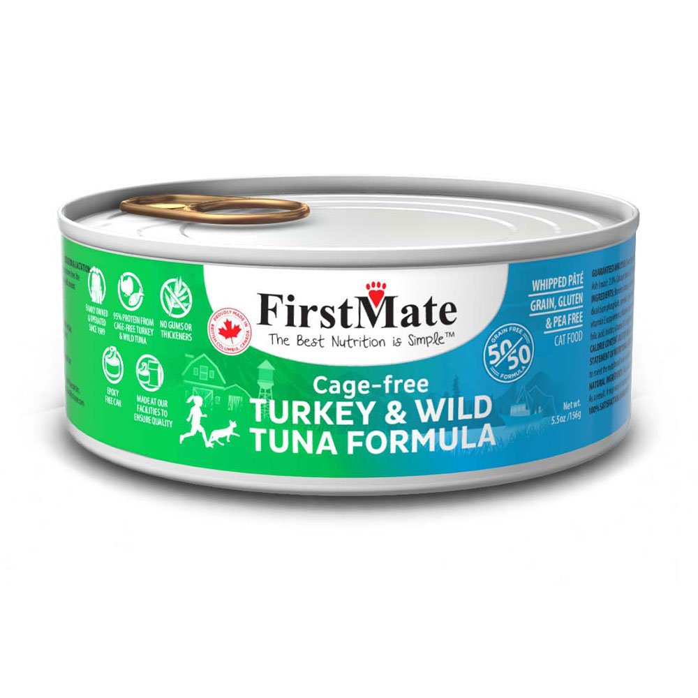 FirstMate 50/50 Turkey & Tuna Cat