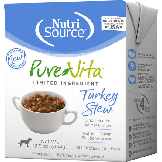PureVita Turkey Stew Tetra Pack 12.5oz