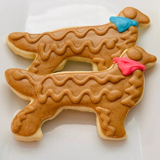 Blue Cerebus "Golden Retriever" Peanut Butter Cookie