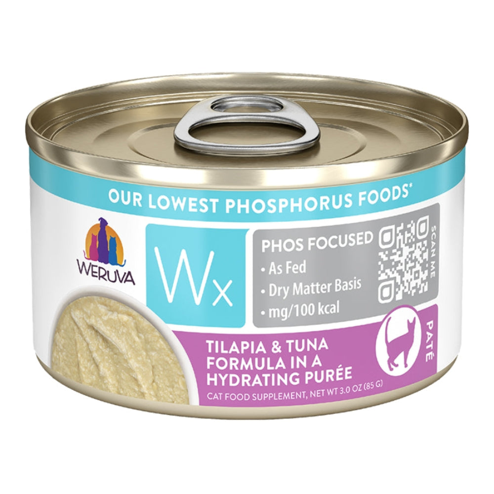 Weruva Wx Phos Focused Tuna & Tilapia in a Hydrating Puree