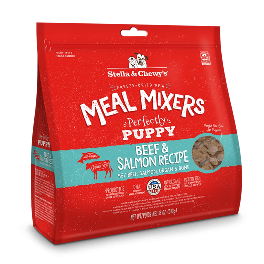 Stella & Chewy's Meal Mixers Beef & Salmon Puppy