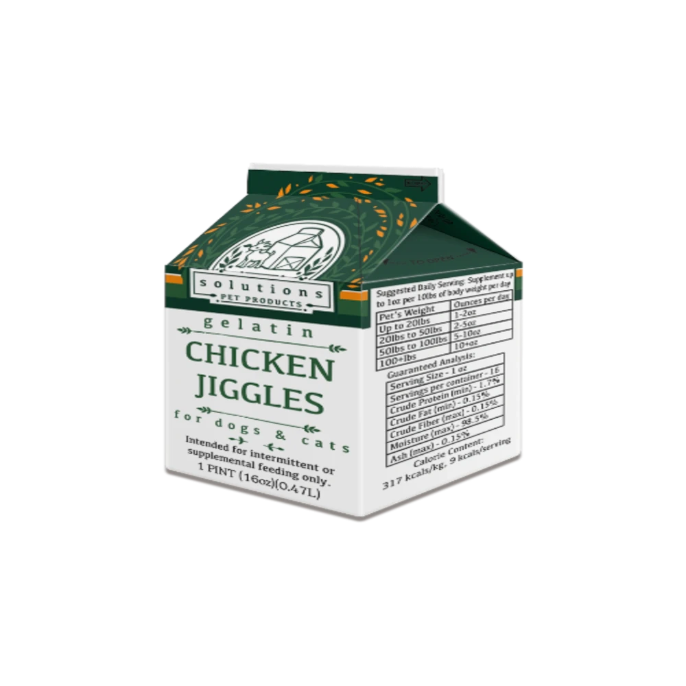 Solutions Pet Products Chicken Jiggles