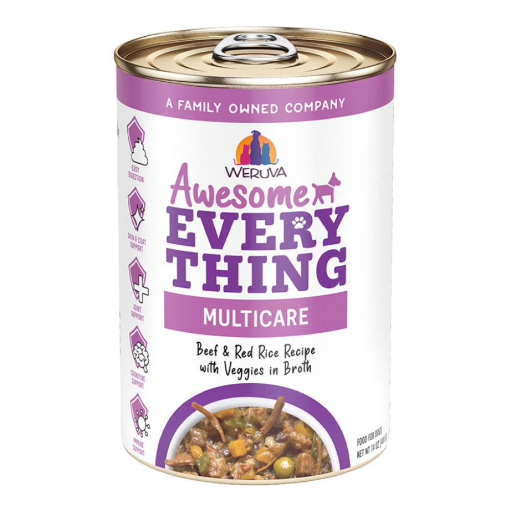 Weruva "Awesome Everything" Beef, Red Rice & Veggies in Broth