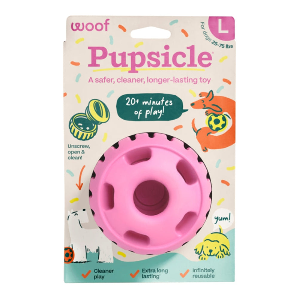 WOOF Pupsicle Pink