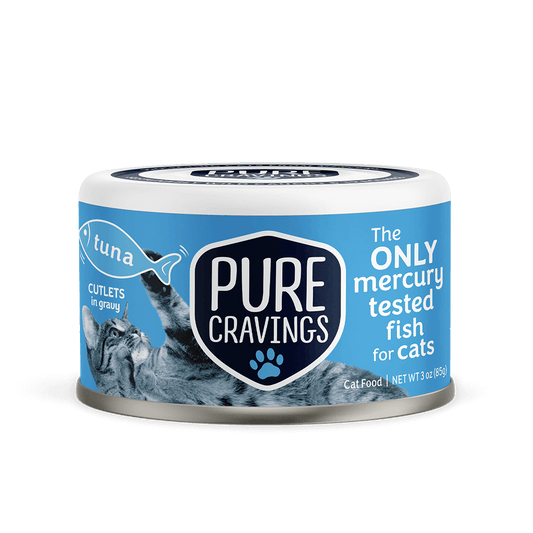 Pure Cravings Cat Cutlets in Gravy Tuna Can 3oz