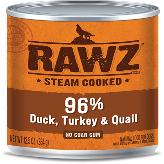Rawz Duck, Turkey & Quail Pate 12.5oz