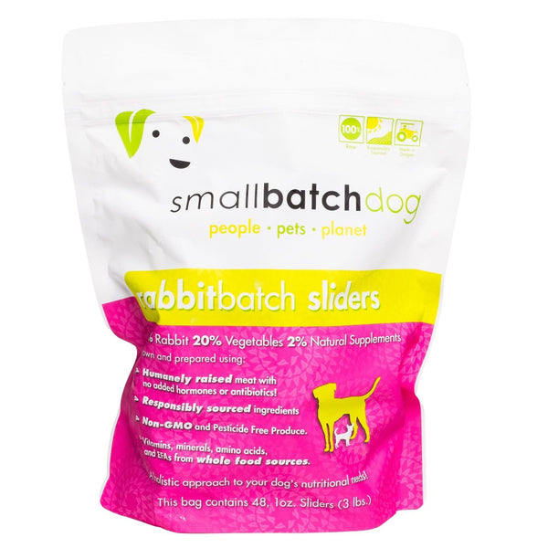 SmallBatch Frozen Rabbit Dog – Emerson's Pet Nutrition