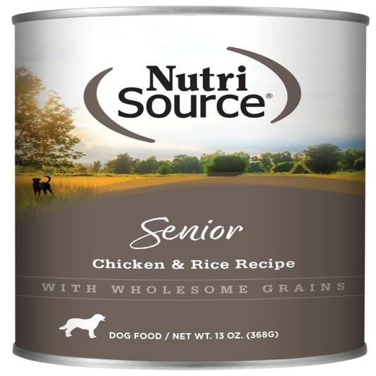 NutriSource Chicken & Rice Senior 13oz