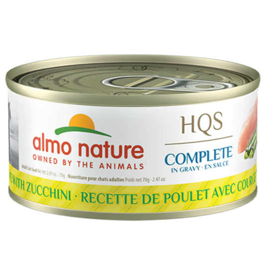 Almo Cat Complete Chicken w/Zucchini in Gravy 2.47oz
