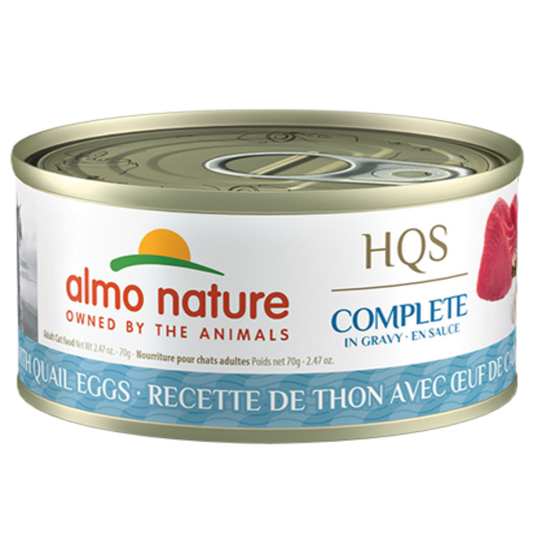 Almo Cat Complete Tuna w/Quail Egg in Gravy 2.47oz